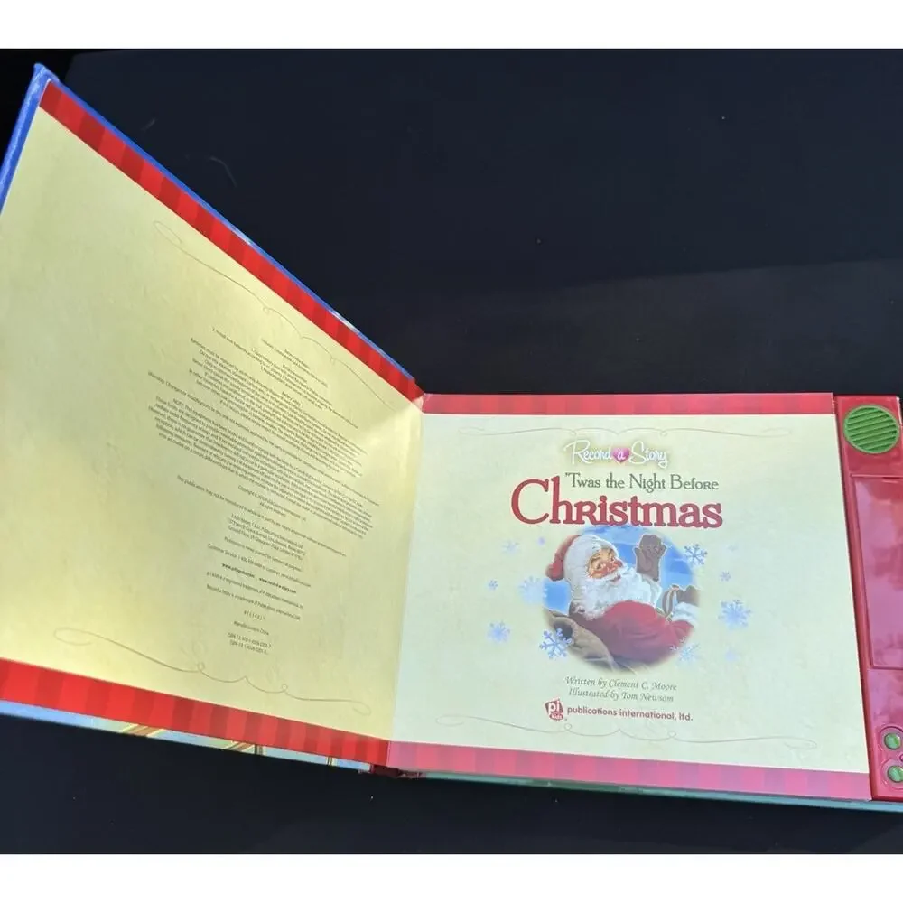 Record A Story Twas The Night Before Christmas Recordable Storybook PI Kids